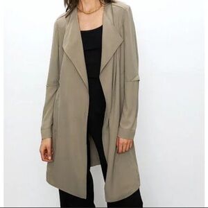 Aritzia Babaton Quincey Flowy Trench Coat- XS